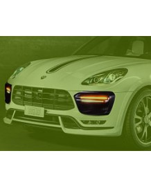 Prises d'air de pare-chocs avant TECHART Porsche Macan Turbo (2014-)