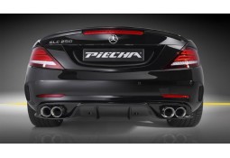 Diffuseur + Embouts échappements PIECHA pour Mercedes SLC Pack AMG + 43 AMG R172 (2016+)