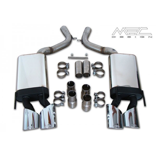 Echappement sport MEC DESIGN Mercedes CL 500 / 600 (C216) Pack AMG)