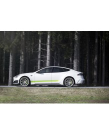 Extensions de bas de caisse carbone MANSORY pour Tesla Model S