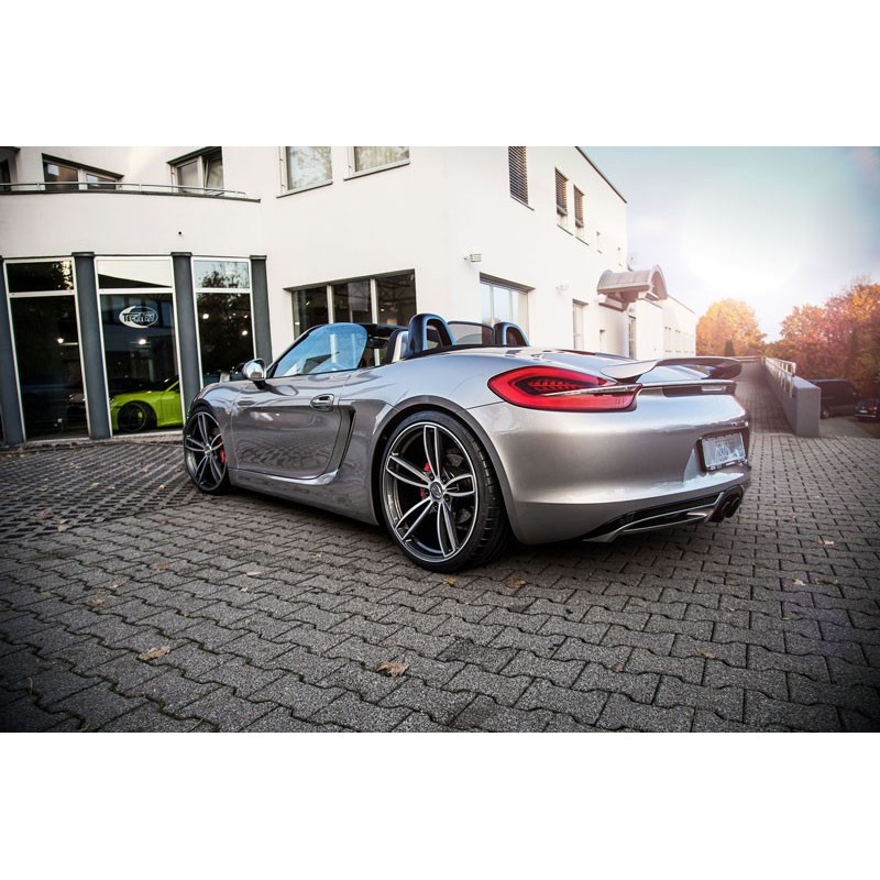 Spoiler Arrière Fibre Carbone Pour Porsche Cayman Boxster 981 2010-2016 – Améliore Aérodynamisme Et Style
