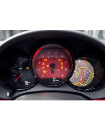 Fonds de compteurs TECHART Porsche Cayman / Boxster 981 (2012-)