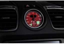 Fond de compteur Sport Chrono TECHART Porsche Cayman / Boxster 981 (2012-)