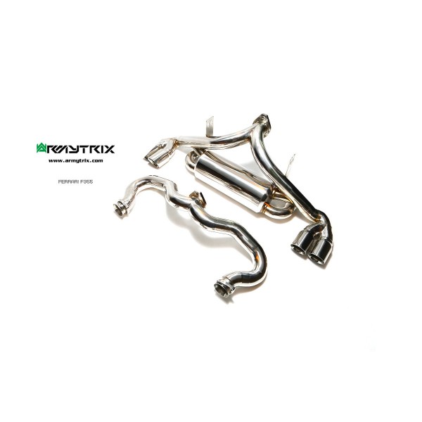 Echappement sport Inox ARMYTRIX à valves Ferrari F355 (1994-1999)