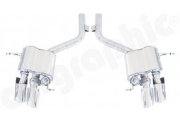 Echappement Sport à valves CARGRAPHIC pour Maserati Quattroporte 4,2 / 4,7