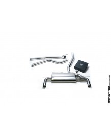 Ligne d'échappement inox Cat-Back ARMYTRIX à valves pour Mercedes Classe A 180 / A 200 (W176) (2012-2015)