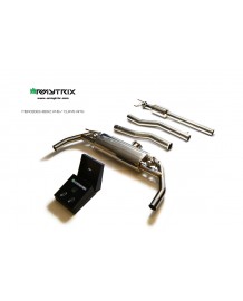 Ligne d'échappement Cat-Back inox ARMYTRIX à valves pour Mercedes Classe A 45 AMG (W176)