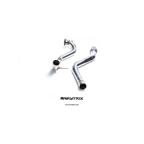 Descente de turbo + suppression de catalyseurs ARMYTRIX pour Mercedes Classe A45 AMG (W176) (2013-)