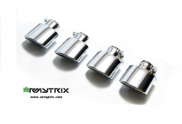 Ligne d'échappement inox Cat-Back ARMYTRIX à valves pour Mercedes Classe C180 / C200/ C250 (W/S/C204) (2011-2014)