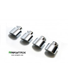 Ligne d'échappement inox Cat-Back ARMYTRIX à valves pour Mercedes Classe C180 / C200/ C250 (W/S/C204) (2011-2014)