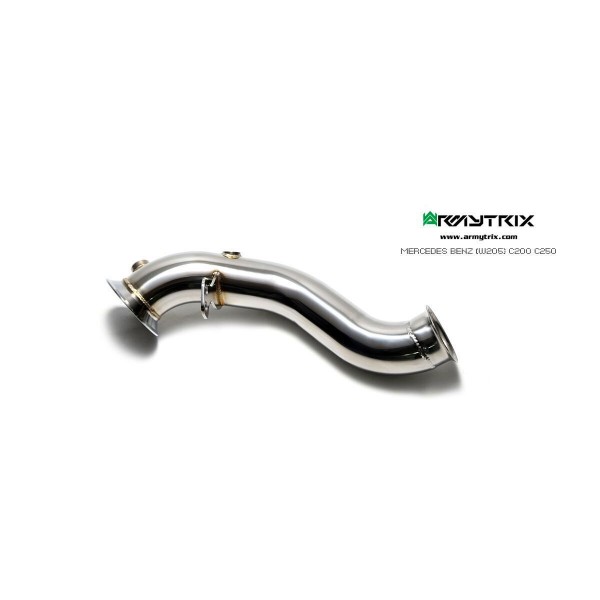 Descente de turbo + suppression de catalyseurs ARMYTRIX pour Mercedes Classe C200 / C250 / C300 (W/S/C205) 2WD/ 4 Matic (2014-)