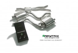 Ligne d'échappement inox Cat-Back ARMYTRIX à valves Ford Mustang ECOBOOST (2015-)