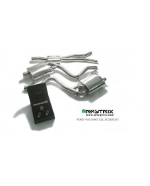 Ligne d'échappement inox Cat-Back ARMYTRIX à valves Ford Mustang ECOBOOST (2015-)