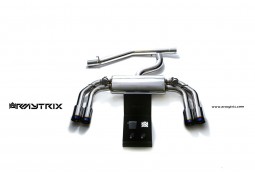Ligne d'échappement sport inox Cat-Back ARMYTRIX à valves pour Golf 7 R (MK7) (2013-)
