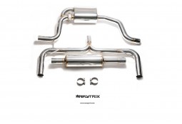 Ligne d'échappement sport inox Cat-Back ARMYTRIX à valves pour Golf 7 GTI (MK7) (2013-)