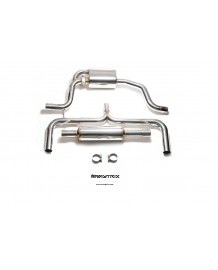 Ligne d'échappement sport inox Cat-Back ARMYTRIX à valves pour Golf 7 GTI (MK7) (2013-)