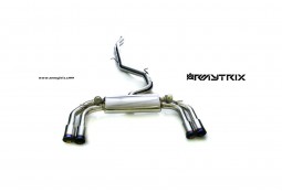 Ligne d'échappement sport Cat-Back inox ARMYTRIX à valves pour Audi S3 SportBack (8V) (2013-)