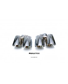 Ligne d'échappement sport Cat-Back inox ARMYTRIX à valves pour Porsche 997.1 (2004-2008)