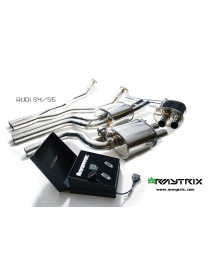 Ligne d'échappement Cat-Back inox ARMYTRIX à valves pour Audi S4 V6 Berline & Avant (2008-2015)