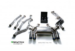 Ligne d'échappement Cat-Back inox ARMYTRIX à valves pour BMW M3 (F80) (2014-)