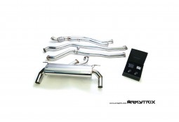 Ligne d'échappement Cat-Back inox ARMYTRIX à valves pour BMW M235i (F22) (2014-2015)