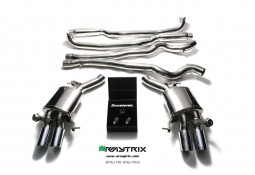Ligne d'échappement Cat-Back inox ARMYTRIX à valves pour BMW M6 (F12/F13) (2012-)