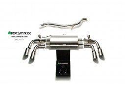 Ligne d'échappement Cat-Back inox ARMYTRIX à valves pour Audi TTS (8J) (2008-2014)