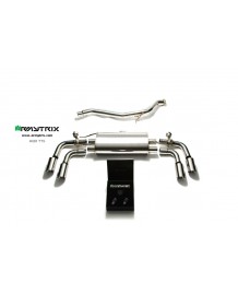 Ligne d'échappement Cat-Back inox ARMYTRIX à valves pour Audi TTS (8J) (2008-2014)