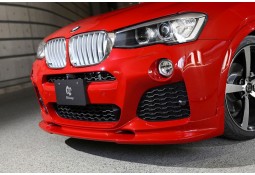 Spoiler avant 3DDesign pour Bmw X4 Pack M (F26)