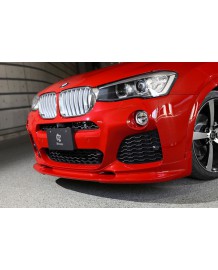 Spoiler avant 3DDesign pour Bmw X4 Pack M (F26)