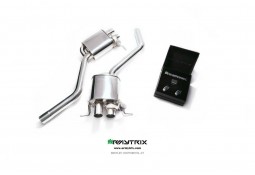 Silencieux d'échappement sport inox ARMYTRIX à valves pour Bentley Continental GT / GTC (2011-)