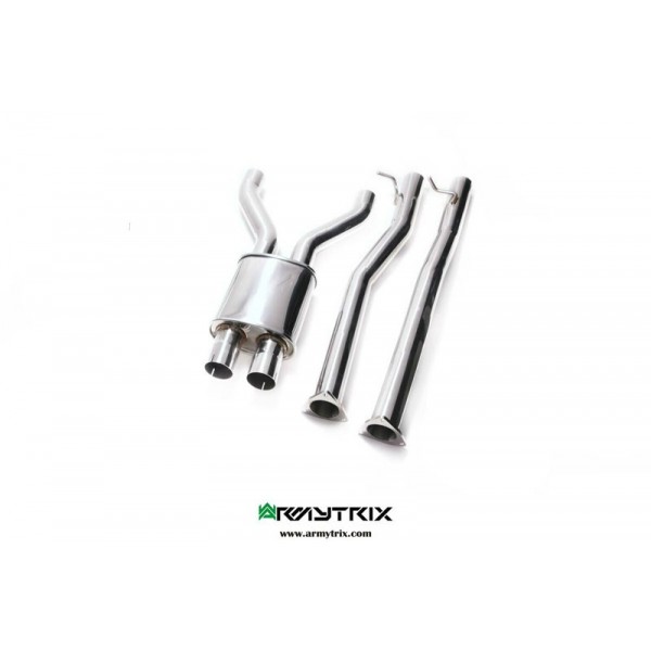 Y-pipe sport inox ARMYTRIX pour Bentley Continental GT / GTC (2011-)