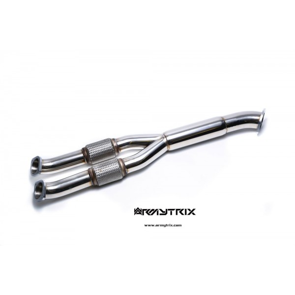 Y-Pipe inox ARMYTRIX pour Nissan GT-R R35 (2007-)