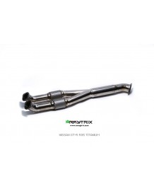 Y-Pipe Titane ARMYTRIX pour Nissan GT-R R35 (2007-)