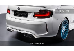 Diffuseur arrière "SLIM" HAMANN pour Bmw M2 (F87)(2016-)