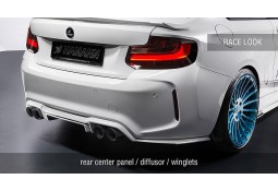 Diffuseur arrière "RACE" HAMANN pour Bmw M2 (F87)(2016-)