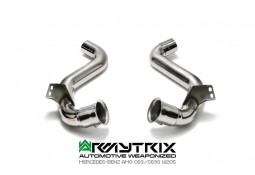 Descente de turbo + Suppression de Catalyseurs ARMYTRIX pour Mercedes Classe C63 AMG / C63 S AMG (W205) (2015-)