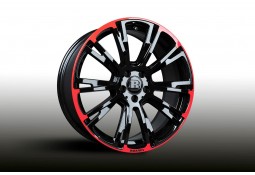 Pack jantes et pneus BRABUS Monoblock R Red/Black en 8,5x19" pour Mercedes Classe A W176 & CLA C/X117 