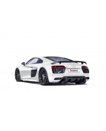 Silencieux arrière AKRAPOVIC pour Audi R8 V10 5,2 TFSI Coupé / Spyder (2016-)