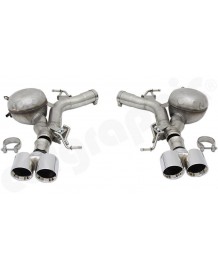Echappement sport look M6 "Active Sound System " CarGraphic pour Bmw Série 6 640d + X-drive (F12/F13/F06)