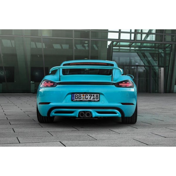 Diffuseur arrière TECHART pour Porsche Boxster / Cayman 718 / 982 (2016-) Diffuseur arrière TECHART pour Porsche Boxster / Cayman 718 / 982 (2016-)