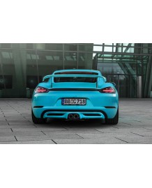 Diffuseur arrière TECHART pour Porsche Boxster / Cayman 718 / 982 (2016-)