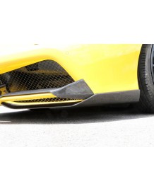 Flaps de Pare-chocs Avant Carbone NOVITEC Ferrari 488 GTB / Spider (2016-)