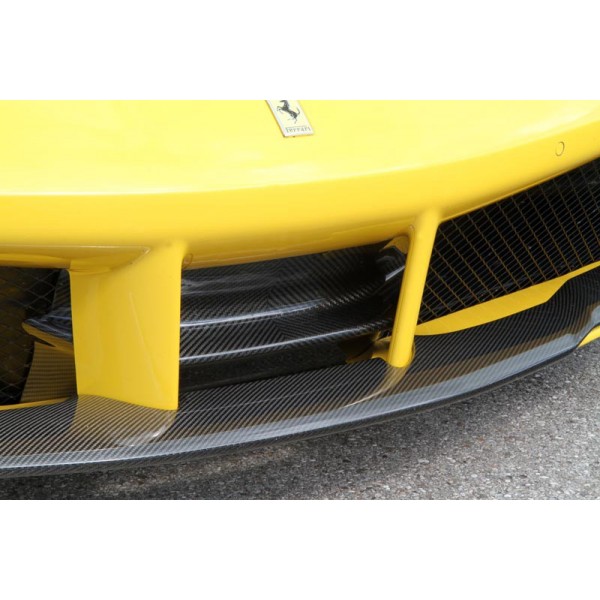 Extension Spoiler Avant Carbone NOVITEC Ferrari 488 GTB / Spider (2016-)