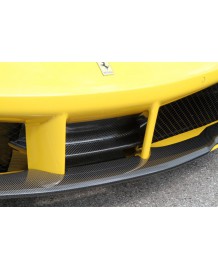 Extension Spoiler Avant Carbone NOVITEC Ferrari 488 GTB / Spider (2016-)