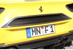Cache Central Arrière carbone NOVITEC Ferrari 488 GTB/Spider