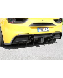 Extension de Diffuseur Arrière Carbone NOVITEC Ferrari 488 GTB/Spider