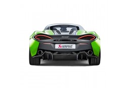 Echappement sport AKRAPOVIC pour McLaren 570S / 570 GT (2016-)