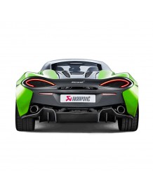 Echappement sport AKRAPOVIC pour McLaren 570S / 570 GT (2016-)