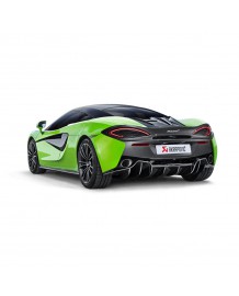 Echappement sport AKRAPOVIC pour McLaren 570S / 570 GT (2016-)